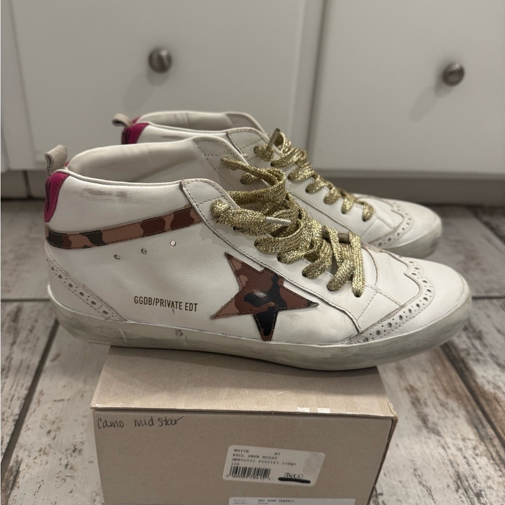Golden Goose Women’s Mid Star, Size 40 (worn once)